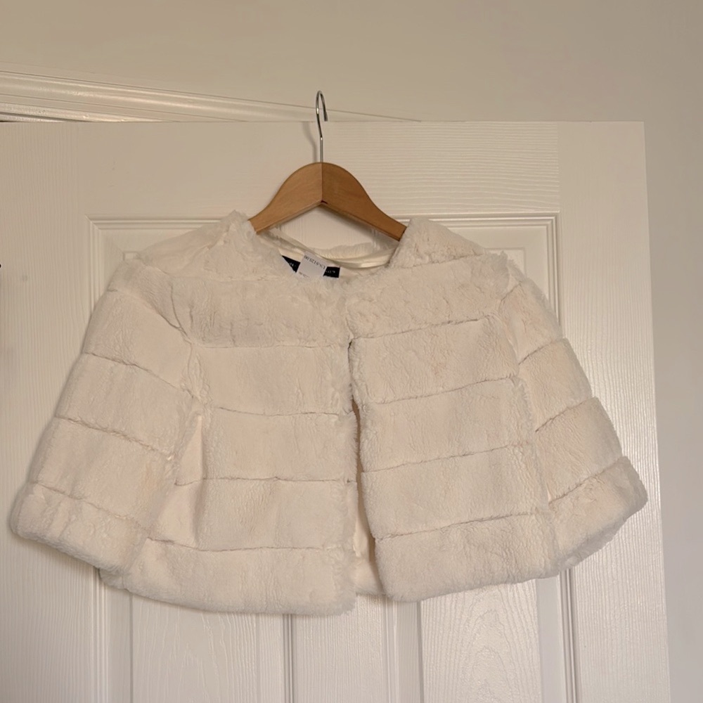 WHBM Cream Bolero